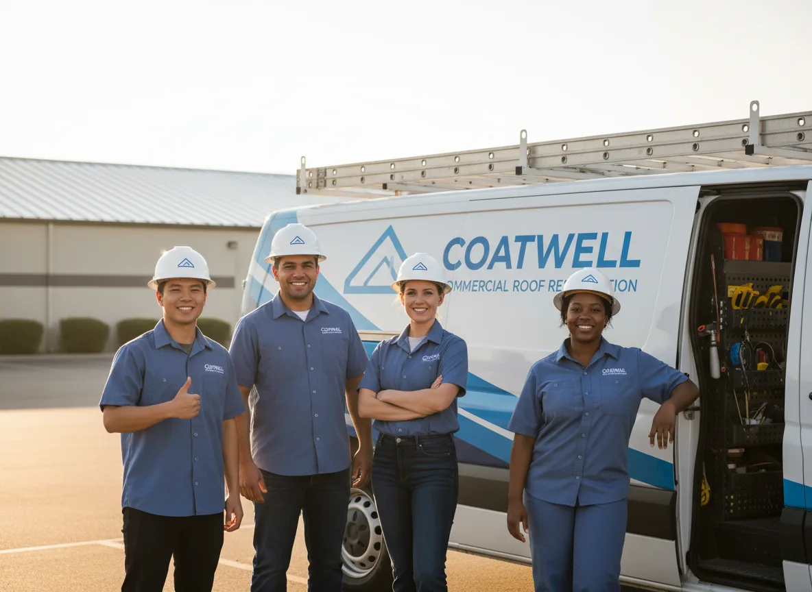 Commercial roof coating company in Aneta, ND